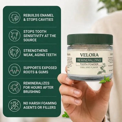 Velora™Remineralizing Tooth Powder