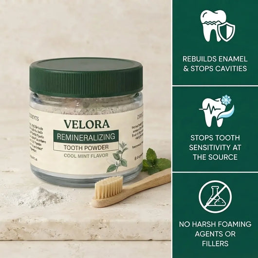 Velora™Remineralizing Tooth Powder