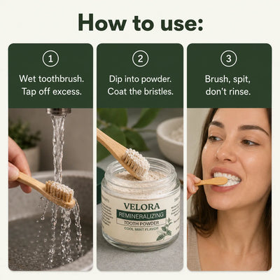 Velora™Remineralizing Tooth Powder