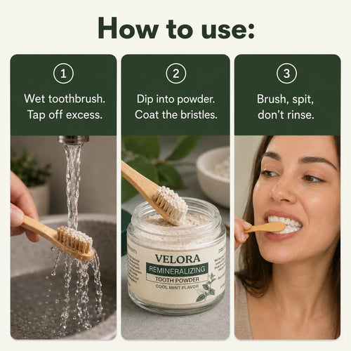 Velora™Remineralizing Tooth Powder